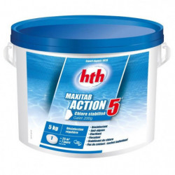 HTH Maxitab action 5 chlore lent multiactions